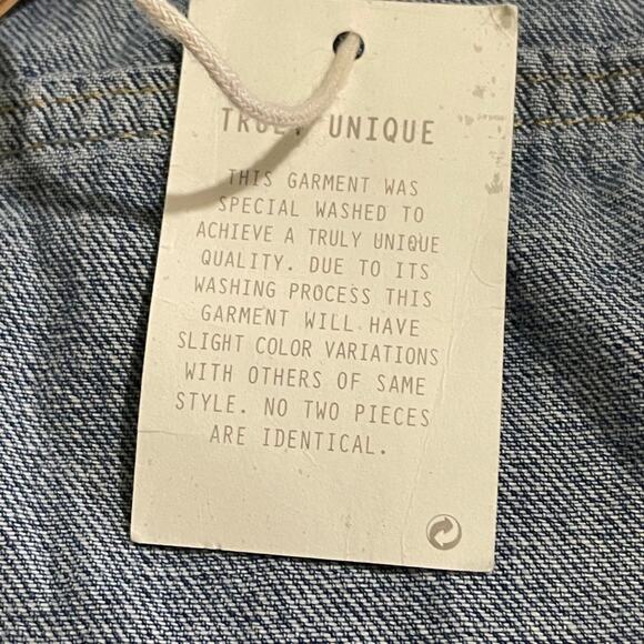 Ashley Vintage Charm · Small · Cotton · Distressed Denim Jacket · New - Picture 10 of 12